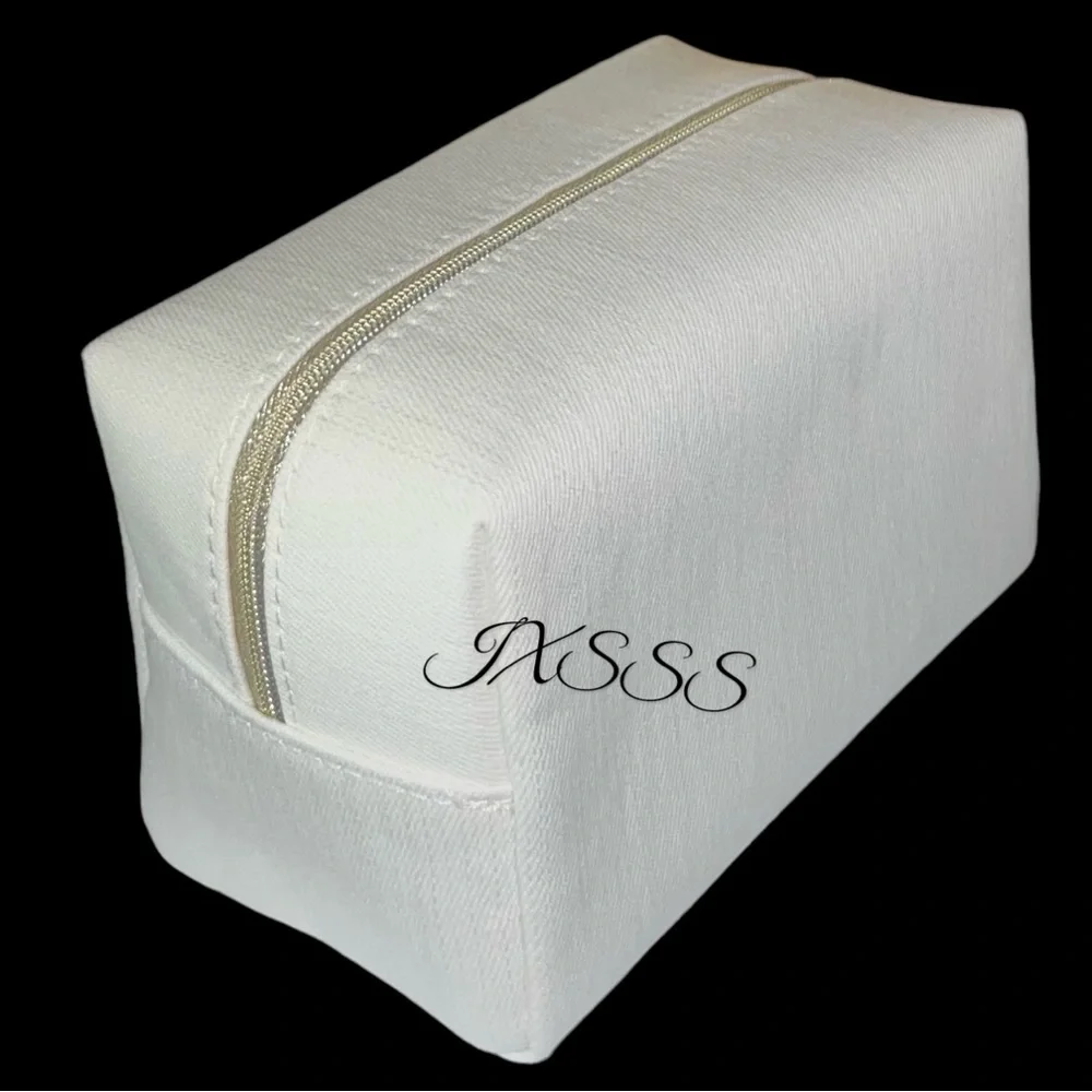 White-Gold Dior Beauty *VIP EXLUSIVE* Cosmetic-Makeup Bag